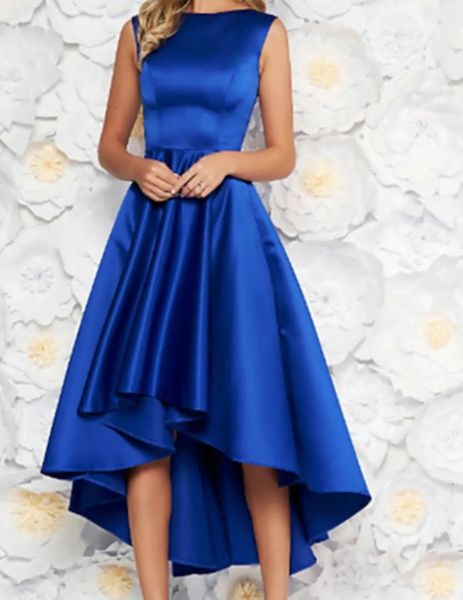royal blue a-line prom party dress 2023 asymmetrical sleeveless jewel neck satin pageant evening gowns vestidos gala arabic dubai robes de s, Black
royal blue a-line prom party dress 2023 asymmetrical sleeveless jewel neck satin pageant evening gowns vestidos gala arabic dubai robes de s, Black