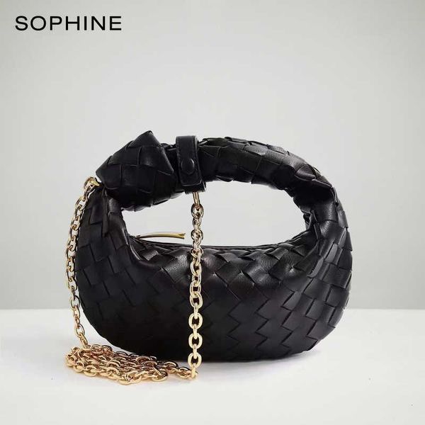 evening bags fashion leather woven lady's handbag chain knot women bag hobo style luxury designer bags221209
evening bags fashion leather woven lady's handbag chain knot women bag hobo style luxury designer bags221209