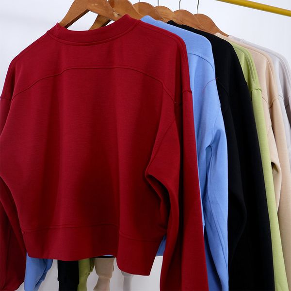 ll women yoga outfit perfectly oversized sweatshirts sweater loose long sleeve crop fitness workout crew neck blouse 6 colors, Gray
ll women yoga outfit perfectly oversized sweatshirts sweater loose long sleeve crop fitness workout crew neck blouse 6 colors, Gray