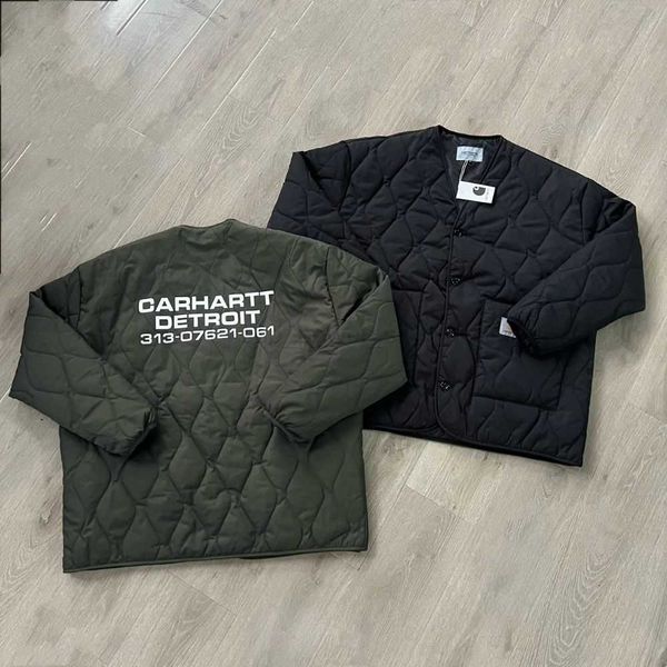 men's jackets carhart designer fashion brand luxury coat grain letter printed cotton jacket liner coats, Black;brown
men's jackets carhart designer fashion brand luxury coat grain letter printed cotton jacket liner coats, Black;brown