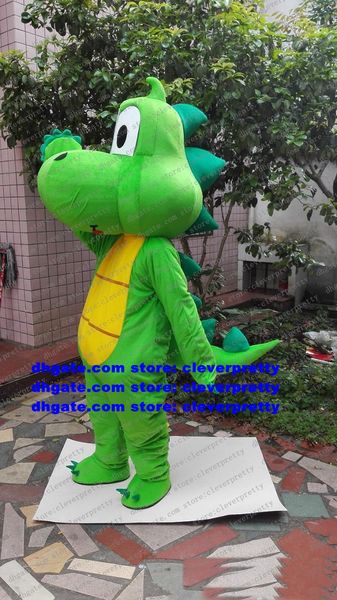 green dragon dinosaur mascot costume cartoon character outfit suit entertainment performance props for performance cx2035, Red;yellow
green dragon dinosaur mascot costume cartoon character outfit suit entertainment performance props for performance cx2035, Red;yellow