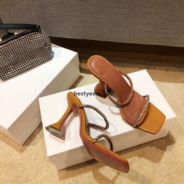amina muaddi gilda beeswax leather crystal embellished strap slippers mules evening shoes rhinestone spool heel women's heels luxury de, Black
amina muaddi gilda beeswax leather crystal embellished strap slippers mules evening shoes rhinestone spool heel women's heels luxury de, Black