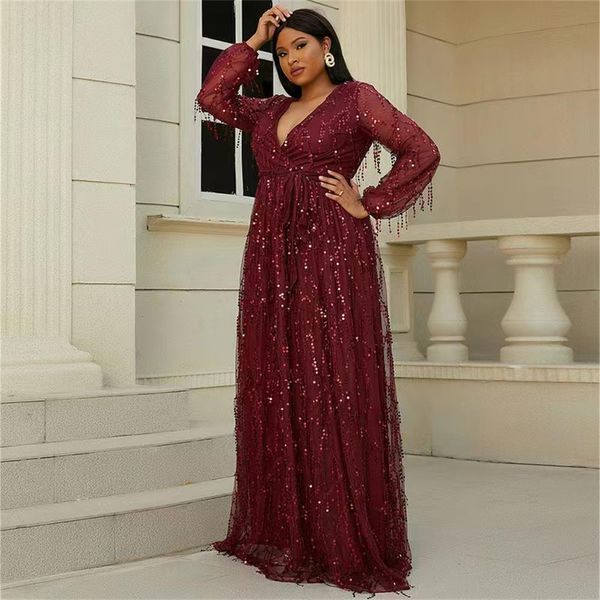 plus size special occasion over sized women's sequin tassel long sleeve party dress lace, Black
plus size special occasion over sized women's sequin tassel long sleeve party dress lace, Black