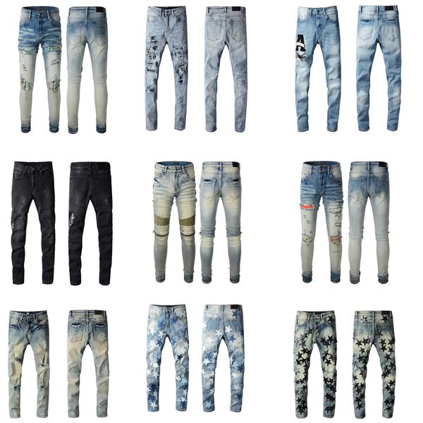 jeans for men european and american hip hop with hole blue designer jeans straight cotton pants luxury fashion casual pattern light pant siz
jeans for men european and american hip hop with hole blue designer jeans straight cotton pants luxury fashion casual pattern light pant siz