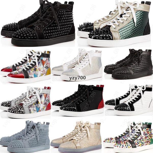 red bottomed shoe christians red shoes men women studded spikes platform sneakers vintage genuine leather casual rivet sneaker size 3 zpx, Black
red bottomed shoe christians red shoes men women studded spikes platform sneakers vintage genuine leather casual rivet sneaker size 3 zpx, Black