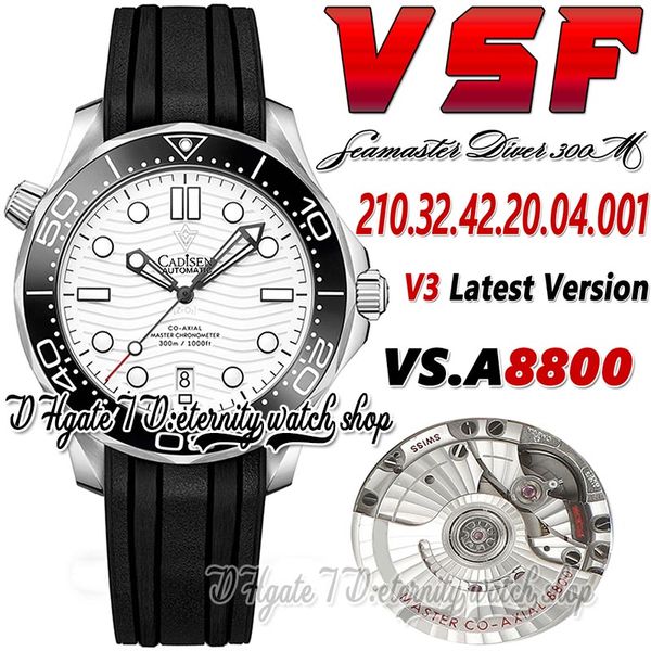 v3 diver 300m mens watch sv210.32.42.20.04.001 vsf8800 automatic mechanical ceramics bezel white texture dial steel case rubber strap super, Slivery;brown
v3 diver 300m mens watch sv210.32.42.20.04.001 vsf8800 automatic mechanical ceramics bezel white texture dial steel case rubber strap super, Slivery;brown