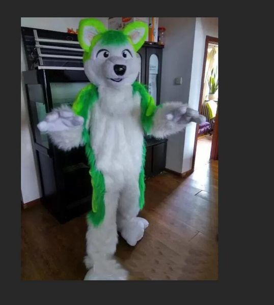green wolf mascot costume size cute wolf carnival party cosply mascotte suit kit, Red;yellow
green wolf mascot costume size cute wolf carnival party cosply mascotte suit kit, Red;yellow