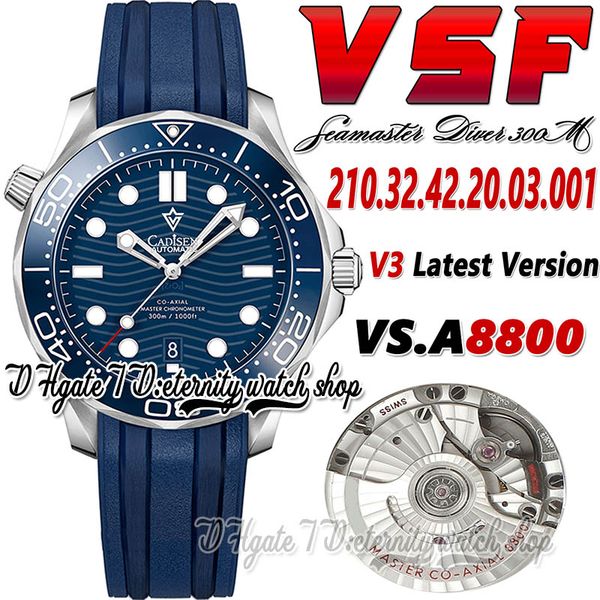 v3 diver 300m mens watch sv210.32.42.20.03.001 vsf8800 automatic mechanical ceramics bezel blue texture dial steel case rubber strap super v, Slivery;brown
v3 diver 300m mens watch sv210.32.42.20.03.001 vsf8800 automatic mechanical ceramics bezel blue texture dial steel case rubber strap super v, Slivery;brown