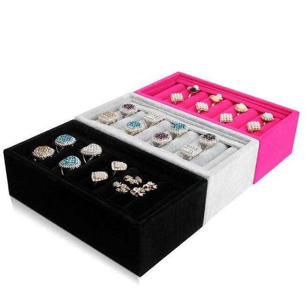 jewelry boxes new arrival velvet bracelet box earrings holder rings stand dish display convenient for women organizer l221021, Black;white
jewelry boxes new arrival velvet bracelet box earrings holder rings stand dish display convenient for women organizer l221021, Black;white