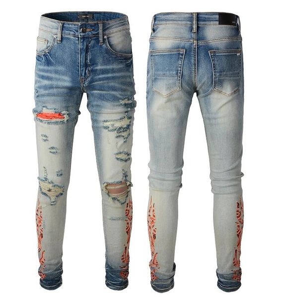 men jeans for men rip slim fit skinny men pants orange star patch wearing cowboy stretch cult stretch motorcycle chic long straight hip hop, Blue
men jeans for men rip slim fit skinny men pants orange star patch wearing cowboy stretch cult stretch motorcycle chic long straight hip hop, Blue