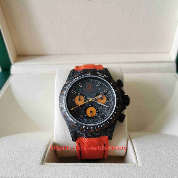 jhf maker mens watch 40mm cosmograph diw watches carbon fiber orange leather bands chronograph workin cal.4130 movement mechanical automatic, Slivery;black
jhf maker mens watch 40mm cosmograph diw watches carbon fiber orange leather bands chronograph workin cal.4130 movement mechanical automatic, Slivery;black