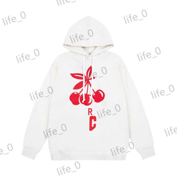 brand designer womens sweatshirt front cherry printed sweatshirts classic silhouette standard hooded pullover hoodies casual joker fashion w, Black 
brand designer womens sweatshirt front cherry printed sweatshirts classic silhouette standard hooded pullover hoodies casual joker fashion w, Black