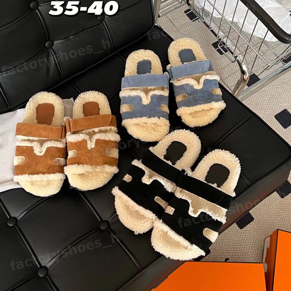 designer slipper wool chypre slippers women fluffy furry sandals warm winter flat slides suede sandal classic beach furry flip flops, Black
designer slipper wool chypre slippers women fluffy furry sandals warm winter flat slides suede sandal classic beach furry flip flops, Black