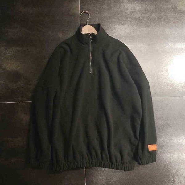 autumn and winter 2020 polar fleece st collar sweater for men women loose ins semi zipper sports trend couple jacket, Black
autumn and winter 2020 polar fleece st collar sweater for men women loose ins semi zipper sports trend couple jacket, Black