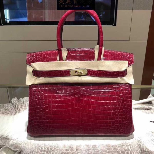 designers handbags herme birkin women bags handmade real crocodile leather bag 30 handbag female red large capacity ayw
designers handbags herme birkin women bags handmade real crocodile leather bag 30 handbag female red large capacity ayw