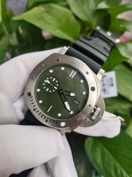 v7 elling excellent men's wristwatches 47mm green black dial 00616 01024 rubber strap bands automatic mens watch latest men watches wat, Slivery;brown
v7 elling excellent men's wristwatches 47mm green black dial 00616 01024 rubber strap bands automatic mens watch latest men watches wat, Slivery;brown