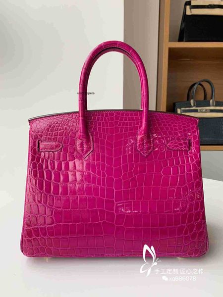 designers handbags herme birkin women bags all hand sewn bk30 bag with bright crocodile skin large capacity ayw
designers handbags herme birkin women bags all hand sewn bk30 bag with bright crocodile skin large capacity ayw