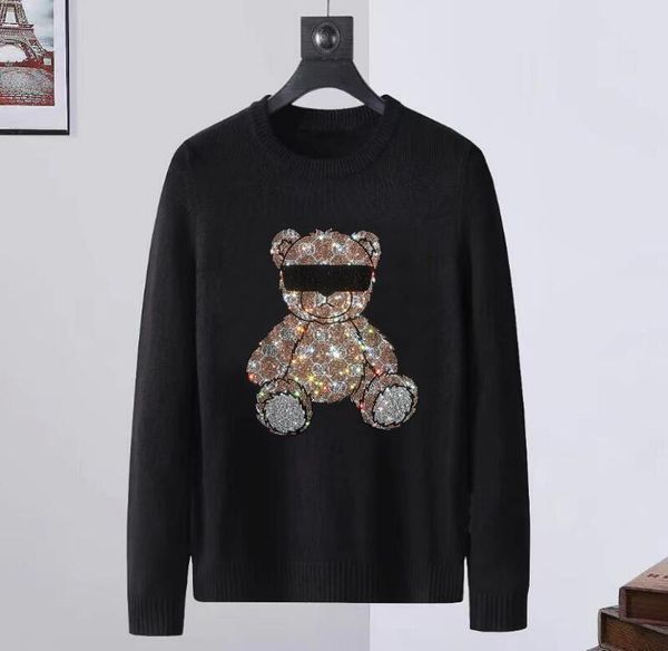 mens hip hop designer rhinestone sweaters men winter clothing for holiday asian size, White;black
mens hip hop designer rhinestone sweaters men winter clothing for holiday asian size, White;black