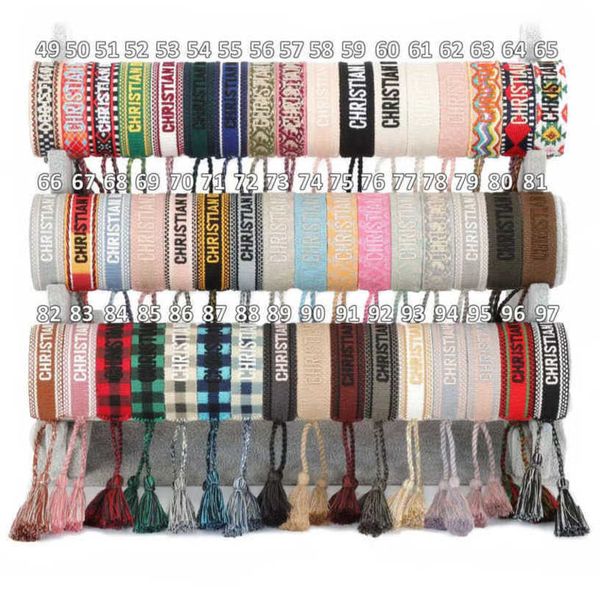 women's luxury fashion bracelets d brand designer bangle letter embroidery bracelet hand woven jewelry bohemian rope trinket men girl f, Golden;silver
women's luxury fashion bracelets d brand designer bangle letter embroidery bracelet hand woven jewelry bohemian rope trinket men girl f, Golden;silver