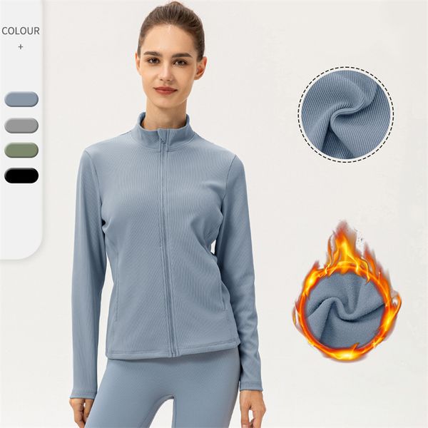lu-lu winter padded yoga women jacket female slim stripes pit stripes warm zipper sportswear running fitness clothing
lu-lu winter padded yoga women jacket female slim stripes pit stripes warm zipper sportswear running fitness clothing