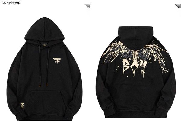 men's hoodies designer sweatshirts boys back statue liberty wings letters loose male female couple sweater hoodie, Black
men's hoodies designer sweatshirts boys back statue liberty wings letters loose male female couple sweater hoodie, Black