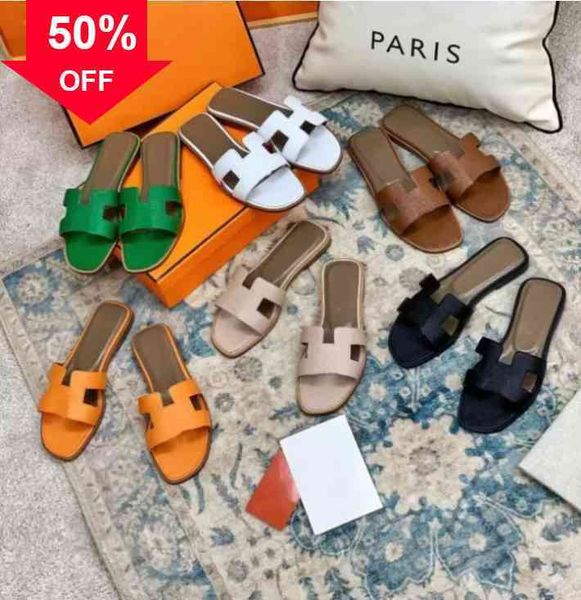 slippers herme slipper fashion designer sandals genuine leather h women summer luxury flat slides ladies beach sandal 4wg5, Black
slippers herme slipper fashion designer sandals genuine leather h women summer luxury flat slides ladies beach sandal 4wg5, Black