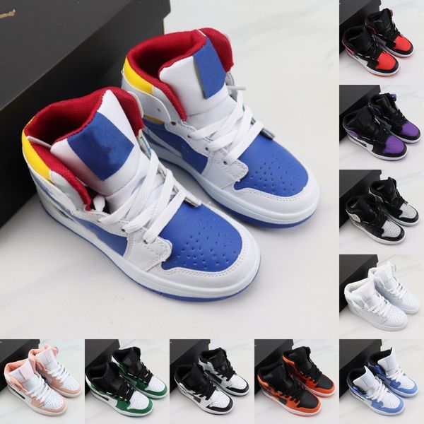 1s jumpman 1 kids basketball shoes toddler pine green game royal obsidian chicago bred athletic sneakers multi-color tie-dye outdoor size 26, Black;red
1s jumpman 1 kids basketball shoes toddler pine green game royal obsidian chicago bred athletic sneakers multi-color tie-dye outdoor size 26, Black;red