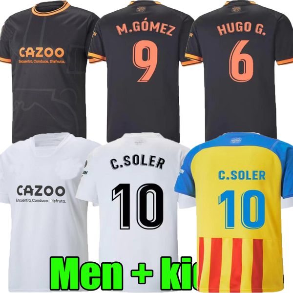 22 23 cavani valencia soccer jerseys camisetas de futbol gaya m.gomez men kids kit football shirts 2022 2023 rivero c.soler nico s.lino hugo, Black
22 23 cavani valencia soccer jerseys camisetas de futbol gaya m.gomez men kids kit football shirts 2022 2023 rivero c.soler nico s.lino hugo, Black