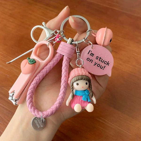 keychains cute kawaii creative couple lovers keychain a pair of men and women car key ring female backpack bag pendant bell lanyard g221026, Silver
keychains cute kawaii creative couple lovers keychain a pair of men and women car key ring female backpack bag pendant bell lanyard g221026, Silver