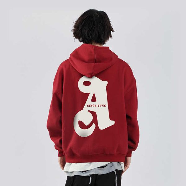 fashion autumn and winter plush pullover new men's casual couple's foam hoodie, Black
fashion autumn and winter plush pullover new men's casual couple's foam hoodie, Black