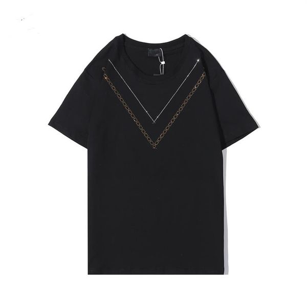 2021 men's and women's t-shirt fashion with letters summer clothing luxury designer round neck331q, White;black
2021 men's and women's t-shirt fashion with letters summer clothing luxury designer round neck331q, White;black