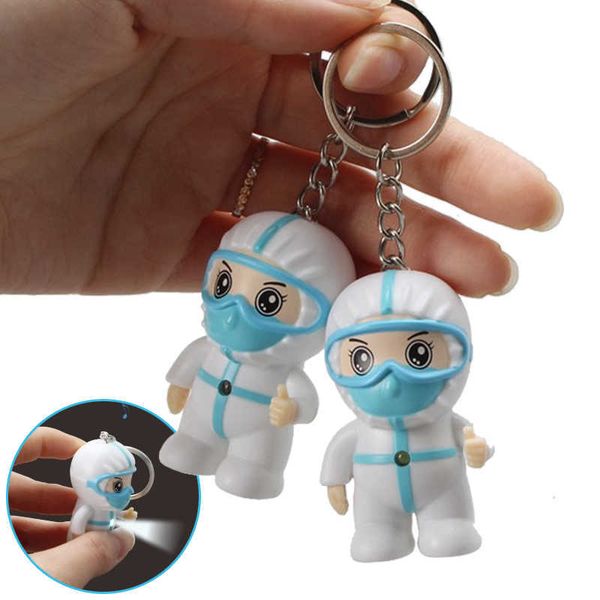 keychains 1/3pcs led luminous vocal nurse keychain cartoon day gift white angel souvenir men women bag jewelry pendant key chain g221026, Silver
keychains 1/3pcs led luminous vocal nurse keychain cartoon day gift white angel souvenir men women bag jewelry pendant key chain g221026, Silver
