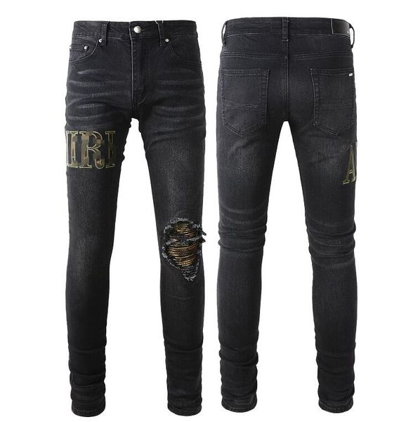 luxurys designers jeans casual jeans knee holes washed destroyed pants letter star slim fit pant long zipper denim straight size 28-38 #026, Blue
luxurys designers jeans casual jeans knee holes washed destroyed pants letter star slim fit pant long zipper denim straight size 28-38 #026, Blue
