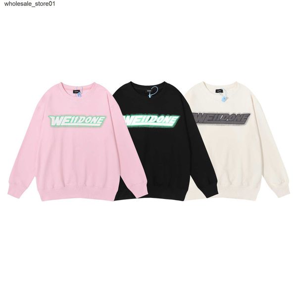 men's hoodies designer sweatshirts correct we11done alphabet print couple loose casual versatile long sleeve sweater hoodie, Black
men's hoodies designer sweatshirts correct we11done alphabet print couple loose casual versatile long sleeve sweater hoodie, Black