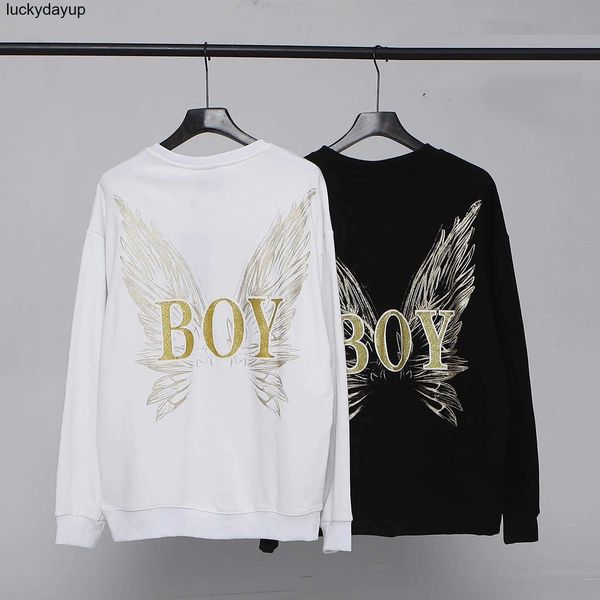 men's hoodies designer sweatshirts boys sweater fashion brand men's women's autumn printing butterfly round neck loose couple, Black
men's hoodies designer sweatshirts boys sweater fashion brand men's women's autumn printing butterfly round neck loose couple, Black