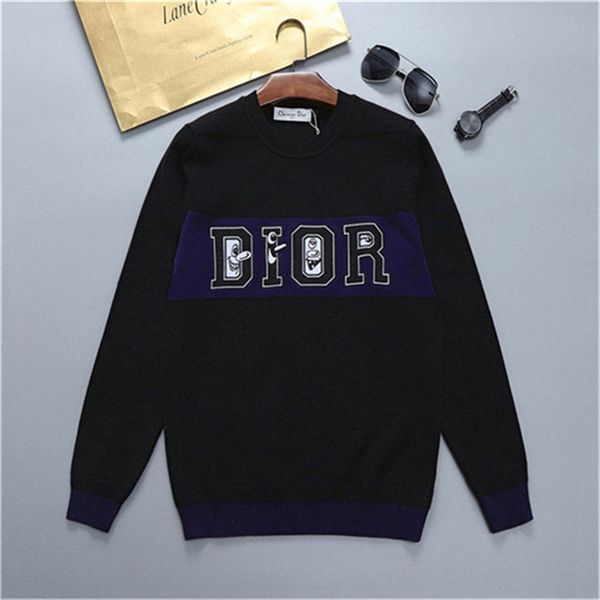 new men's and women's sweaters luxury fabric style brand casual cotton high craft warm sweater designer clothing latest fashion me, White;black
new men's and women's sweaters luxury fabric style brand casual cotton high craft warm sweater designer clothing latest fashion me, White;black