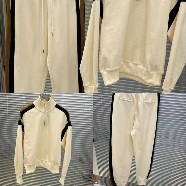 brand women's tracksuits designer design autumn winter ribbon zipper drop shoulder embroidery letter sweater pants set pair, Gray
brand women's tracksuits designer design autumn winter ribbon zipper drop shoulder embroidery letter sweater pants set pair, Gray