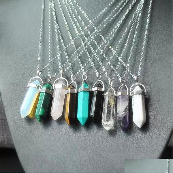 pendant necklaces punk stone jewelry druzy drusy necklace stainless steel chains hexagonal prism natural cross pendant necklaces dro dhjyk, Silver
pendant necklaces punk stone jewelry druzy drusy necklace stainless steel chains hexagonal prism natural cross pendant necklaces dro dhjyk, Silver