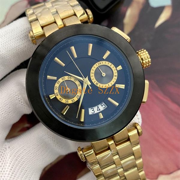 mens fashion watches black dial automatic calendar gold bracelet discount master men's gift menes watch orologio di lusso rel275j, Slivery;brown
mens fashion watches black dial automatic calendar gold bracelet discount master men's gift menes watch orologio di lusso rel275j, Slivery;brown