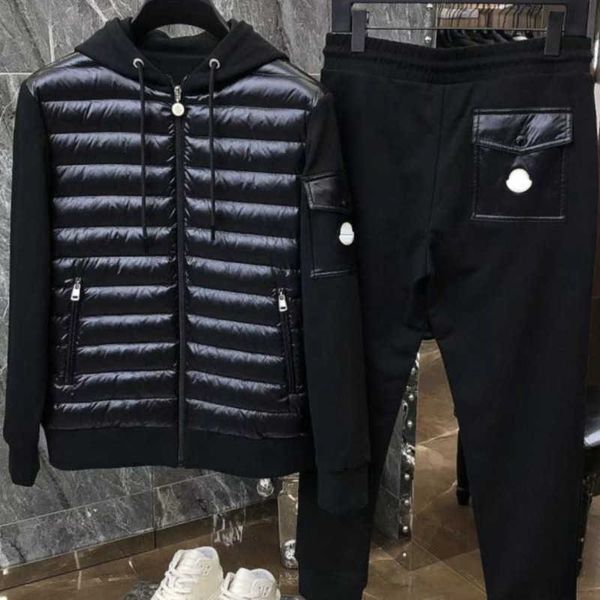 mnes tracksuit designer jacket pants two-piece embroidered zipper down coat sweatpants men women sports suit 4xl 5xl, Gray
mnes tracksuit designer jacket pants two-piece embroidered zipper down coat sweatpants men women sports suit 4xl 5xl, Gray