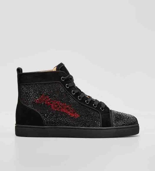 red-bottoms boot christians fashion luxurys designs red mens sneaker shoes men's strass suede high-sneakers black rhinestone with bno
red-bottoms boot christians fashion luxurys designs red mens sneaker shoes men's strass suede high-sneakers black rhinestone with bno