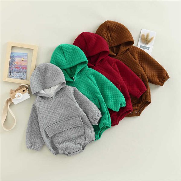 rompers 024m newborn baby girls boys romper long sleeve solid color front compartment autumn winter toddler clothing jumpsuits j220922, Blue
rompers 024m newborn baby girls boys romper long sleeve solid color front compartment autumn winter toddler clothing jumpsuits j220922, Blue