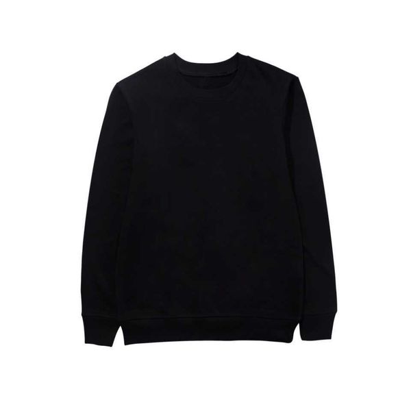 men's and women's sweater solid color blank round neck can be of pure cotton thin, Black
men's and women's sweater solid color blank round neck can be of pure cotton thin, Black