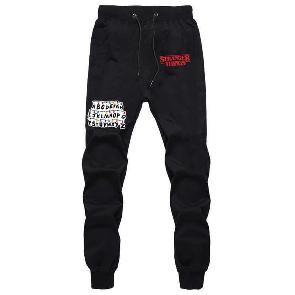 men's pants casual stranger things casual breathable loose pants women mens straight trousers jogger jogging long gym pants t220928, Black
men's pants casual stranger things casual breathable loose pants women mens straight trousers jogger jogging long gym pants t220928, Black