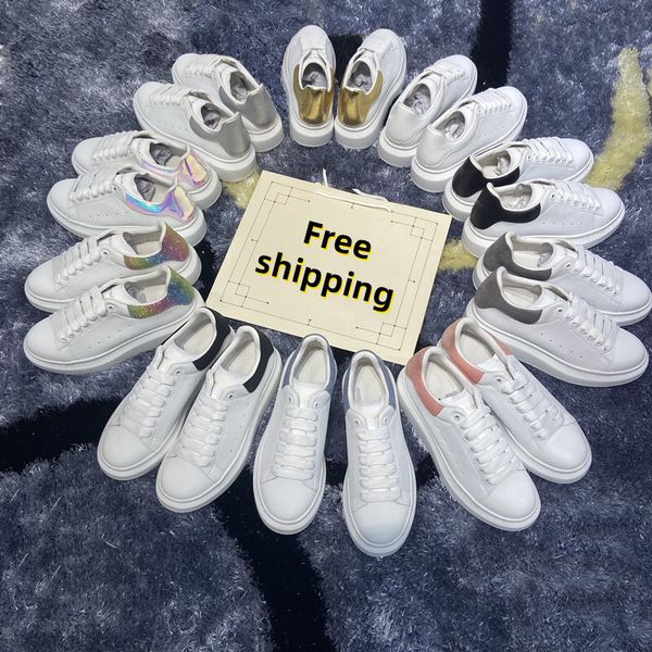 with box men woman designer casual shoes leather lace up platform oversized sole alexander sneakers white black luxury velvet suede chaussur
with box men woman designer casual shoes leather lace up platform oversized sole alexander sneakers white black luxury velvet suede chaussur