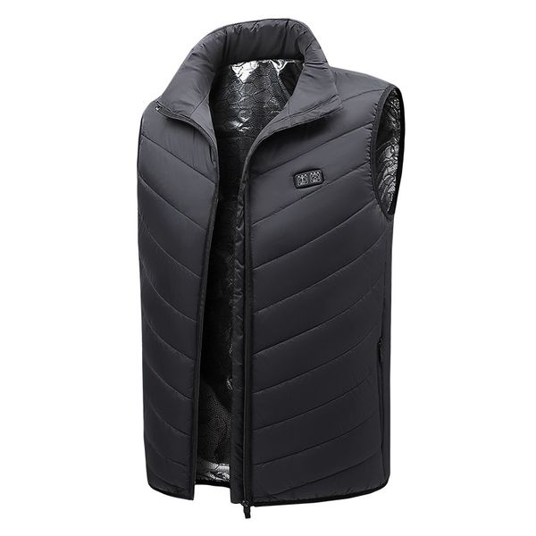 men's vest thermostatic heating women's intelligent temperature control vest thermal clothing, Black;white
men's vest thermostatic heating women's intelligent temperature control vest thermal clothing, Black;white