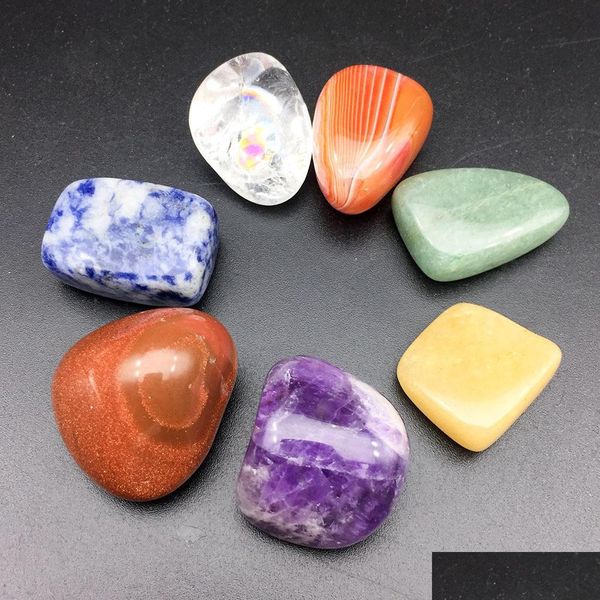 stone 7pcs chakra stone set irregar reiki healing crystal seven chakras energy ncing natural stones beads decoration jewelry drop de dhf3e, Black
stone 7pcs chakra stone set irregar reiki healing crystal seven chakras energy ncing natural stones beads decoration jewelry drop de dhf3e, Black