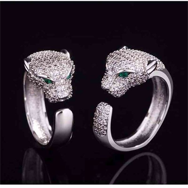 dominant personality leopard head full diamond ring for men and women with the same opening creative small design net, Silver
dominant personality leopard head full diamond ring for men and women with the same opening creative small design net, Silver