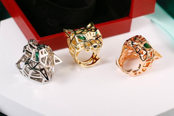 band luxury rings designer panther hollow s925 sterling silver leopard charm fashion jewerly for women
band luxury rings designer panther hollow s925 sterling silver leopard charm fashion jewerly for women