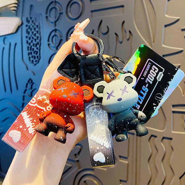 keychains creative cartoon gradient bear doll keychain chameleon key chain couple bag charm pendant animal car accessories gift g221026, Silver
keychains creative cartoon gradient bear doll keychain chameleon key chain couple bag charm pendant animal car accessories gift g221026, Silver